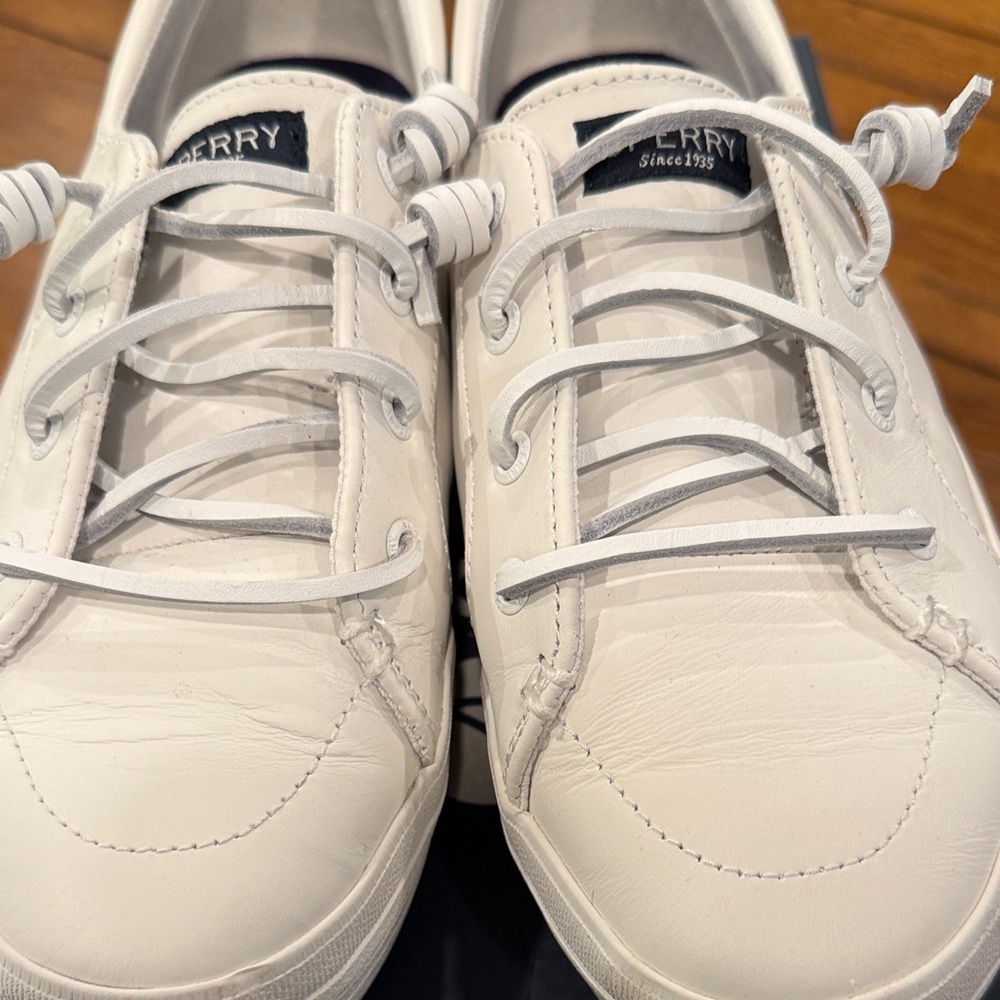 Sperry Women's White Sneakers - Picture 3 of 4